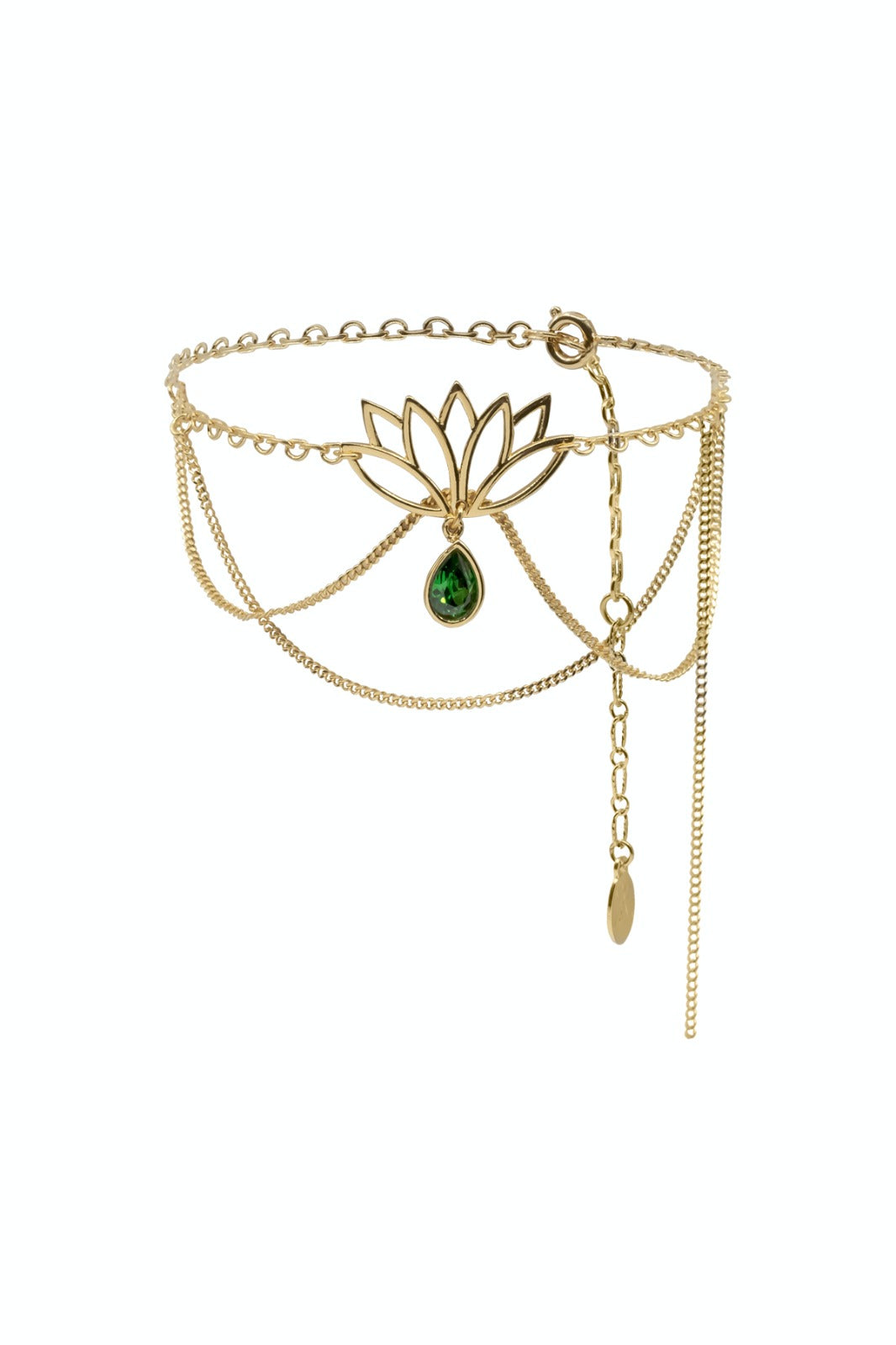 GREEN LOTUS - Arm Jewelry