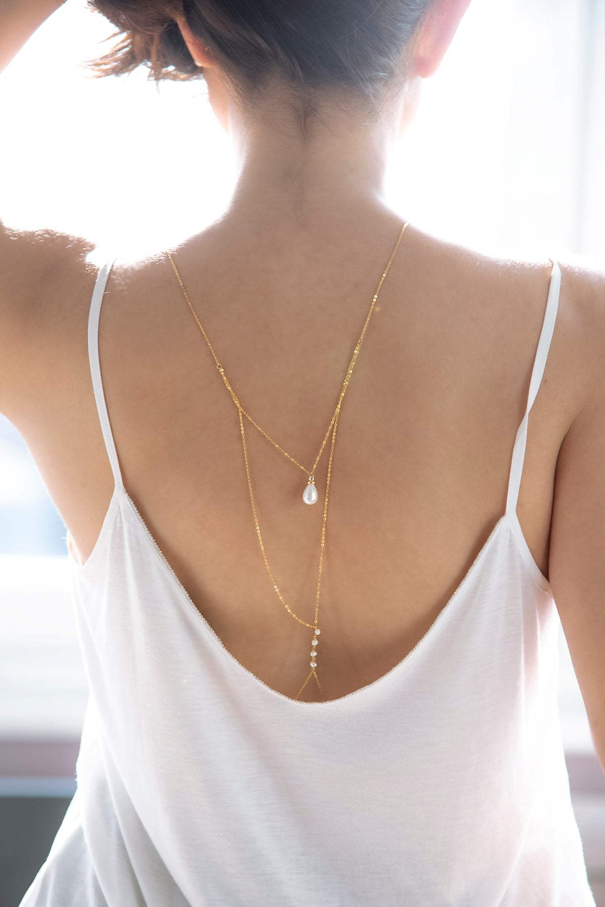 PEARL DROP – Convertible Pearl Body Necklace