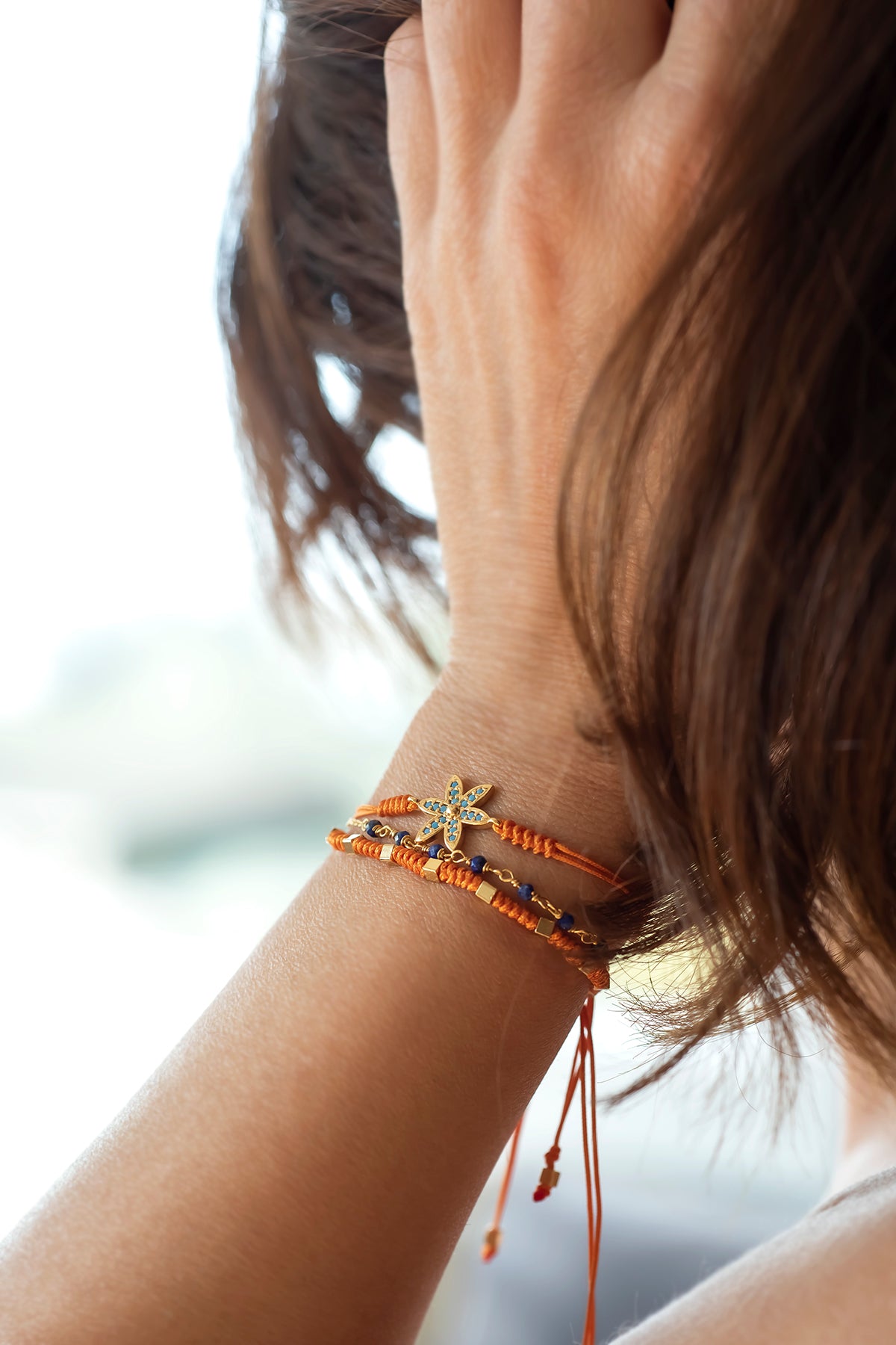 JASMINE - BLUE - Floral Bracelet