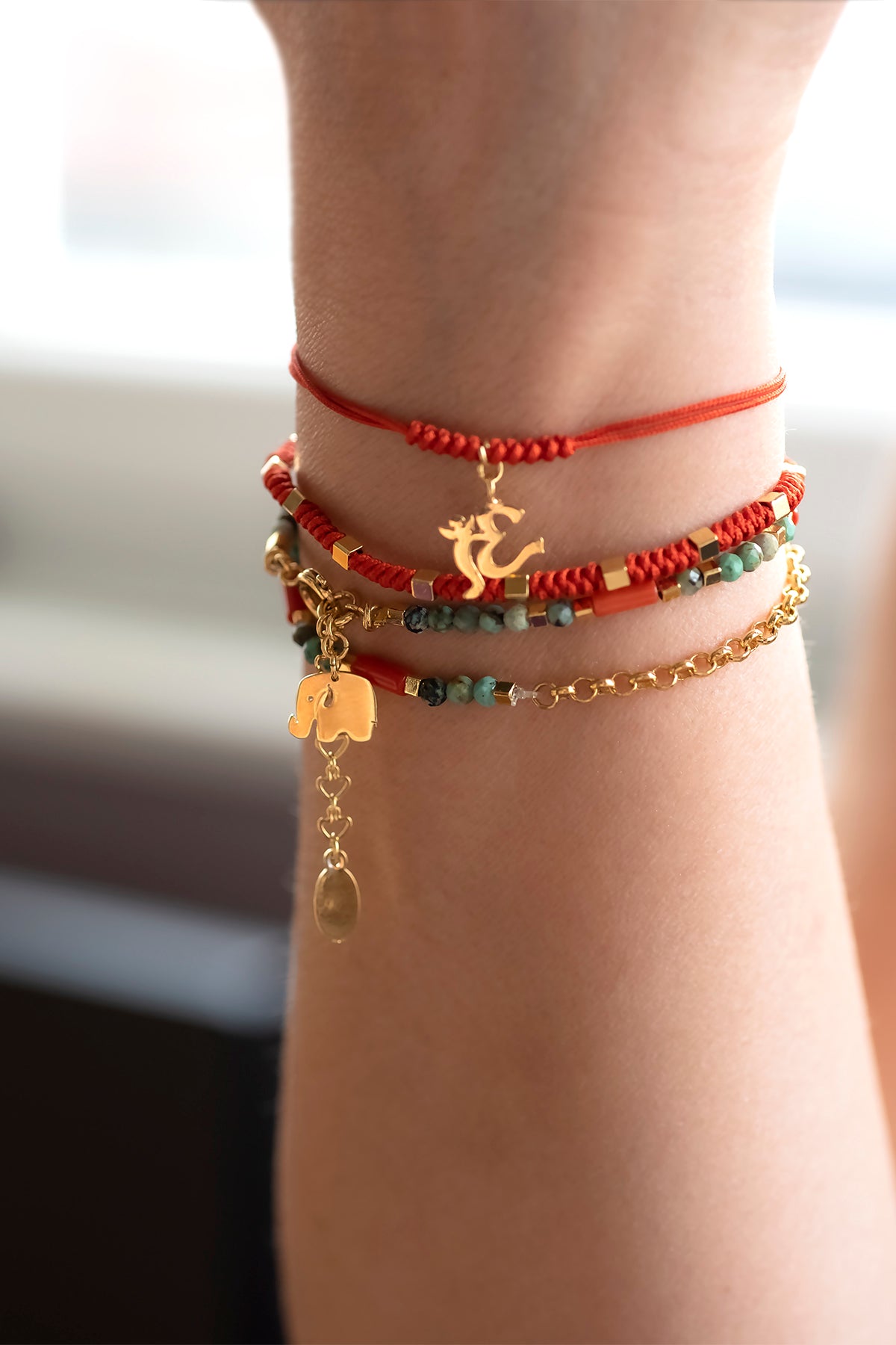 BIG SOUL - Elephant Bracelet Set