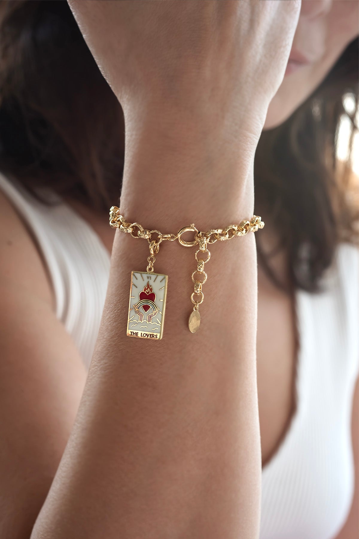 MINI ROLLO - TEXTURED - Charm Bracelet