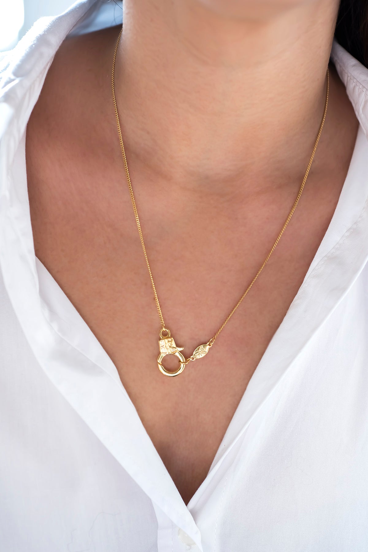 CUTIE LOBSTER - Curb - Charm Necklace