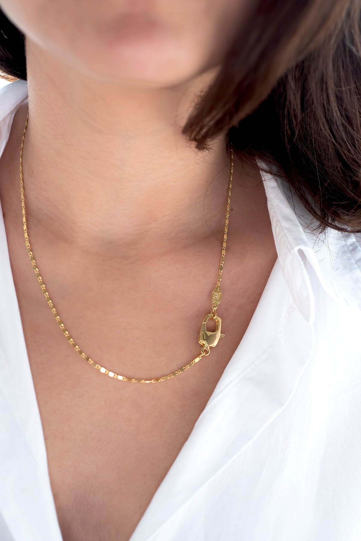 CLAW LOBSTER - Flat - Chain Necklace