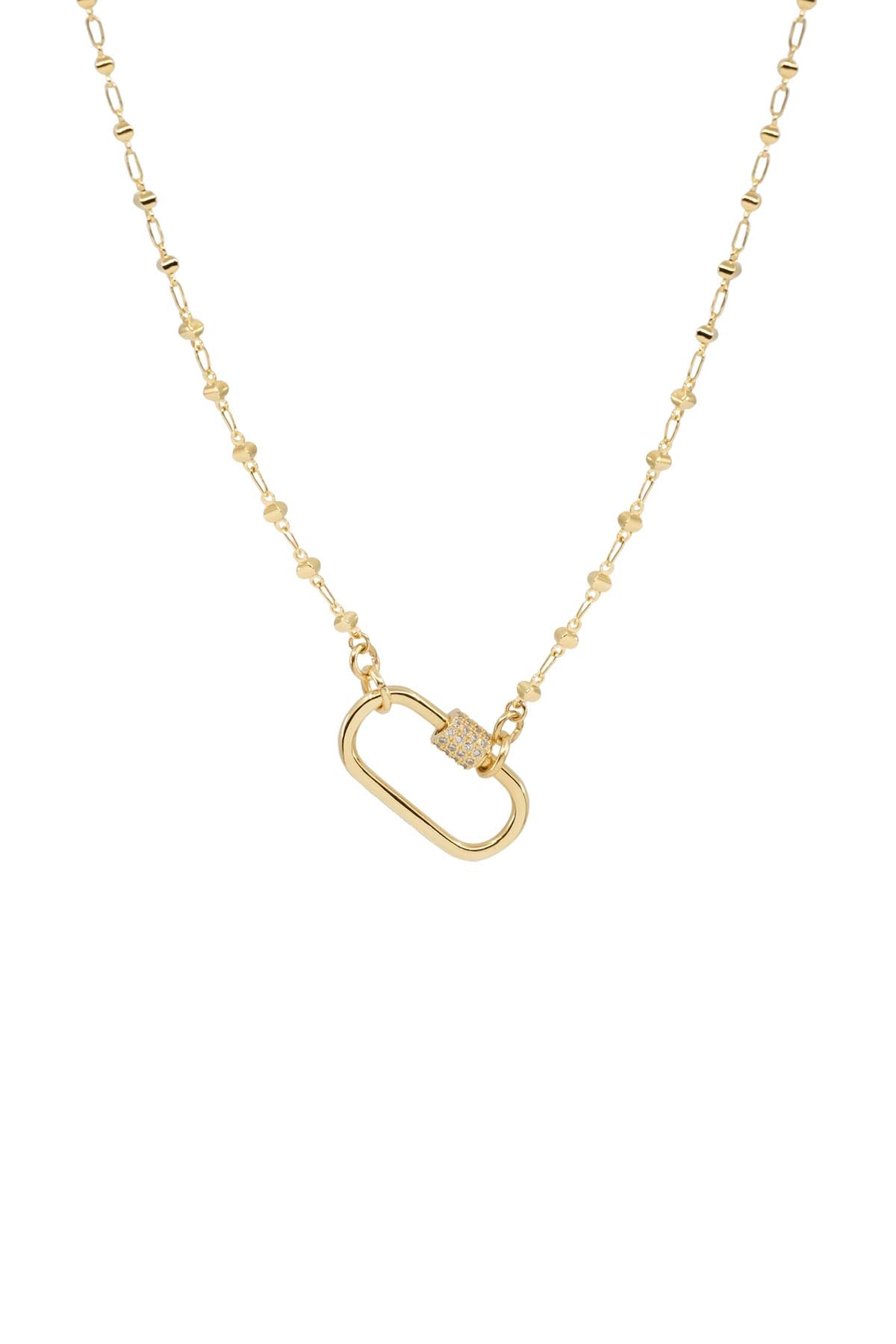 CARABINA β Ball β Charm Necklace