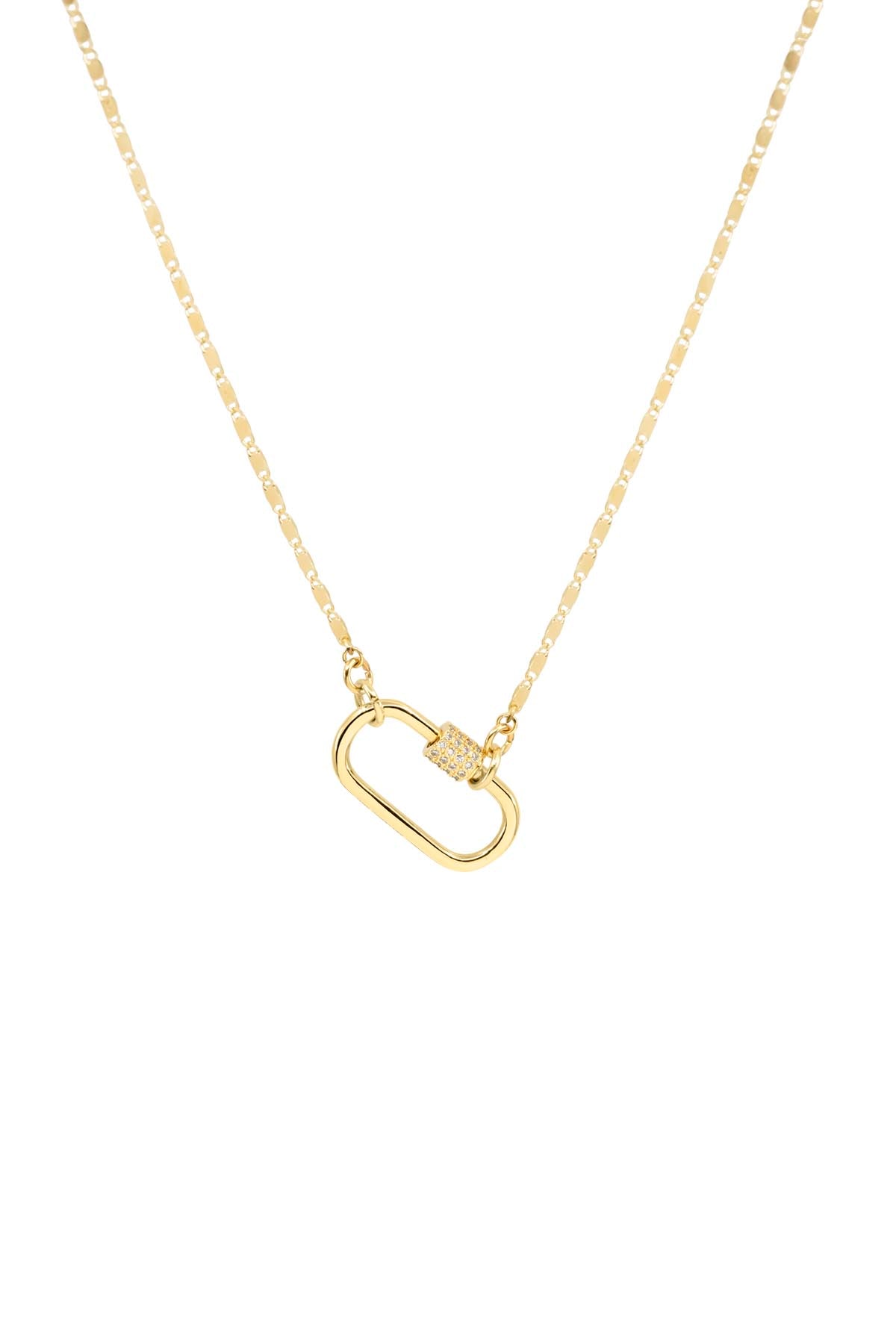 CARABINA - Flat - Charm Necklace