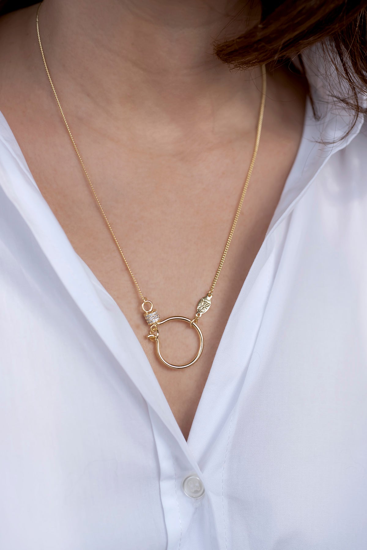 SHINY HOOK - Curb - Chain Necklace