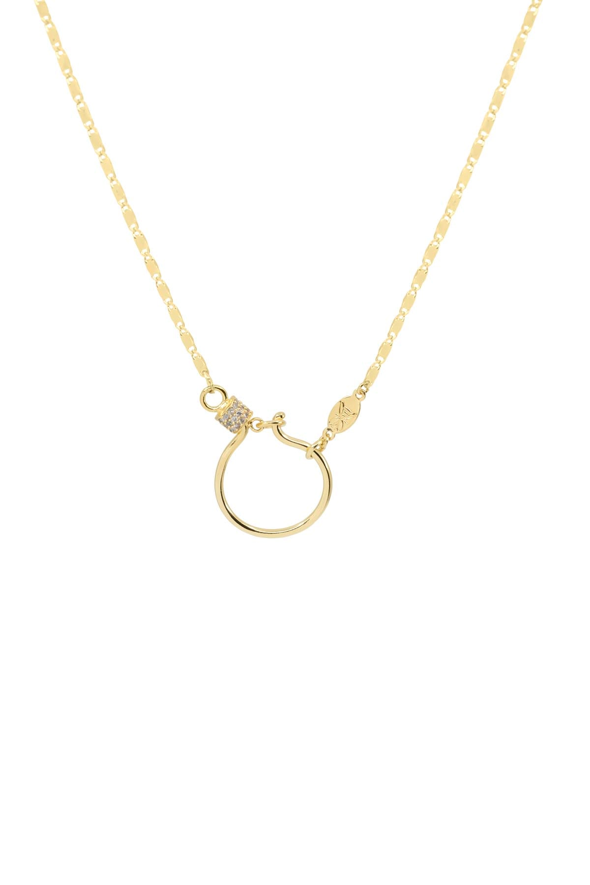 SHINY HOOK - Flat - Chain Necklace