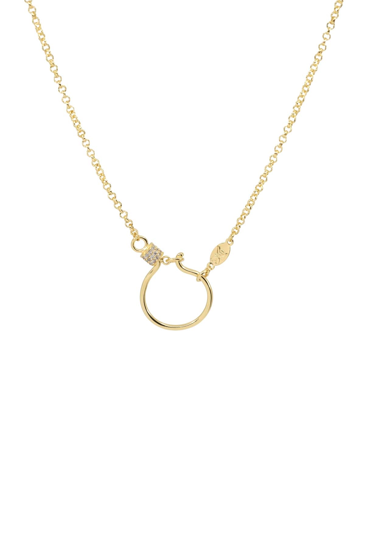 SHINY HOOK - Rollo - Chain Charm Necklace