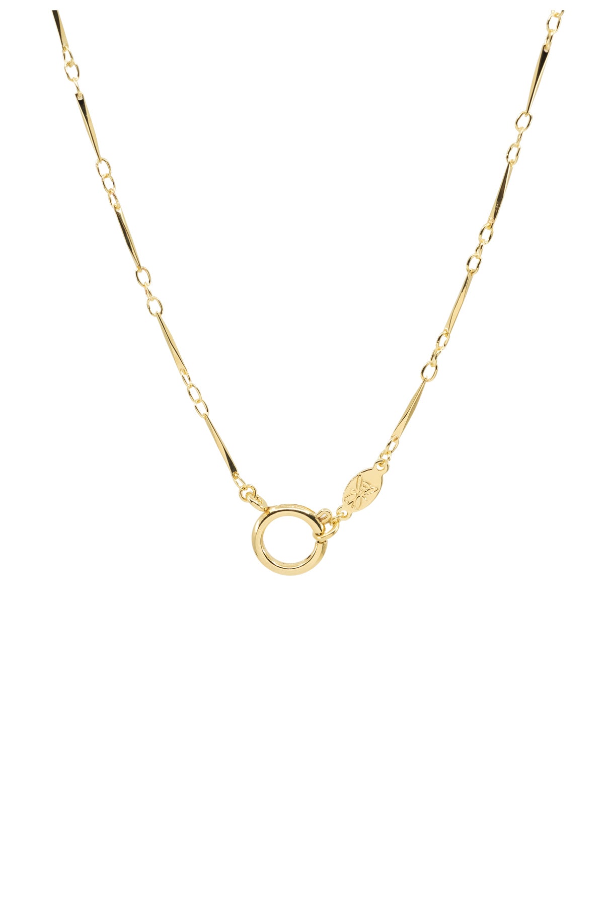 HOOP CLASP - Link Bar - Charm Chain