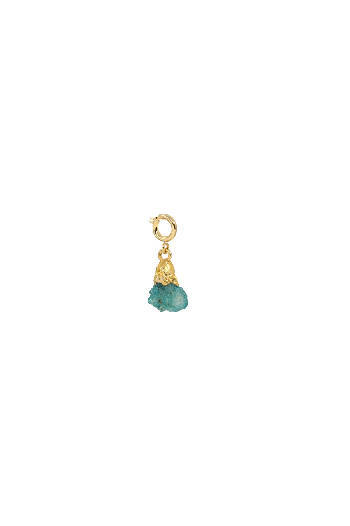 BLUES β Blue Druzy Agate Charm
