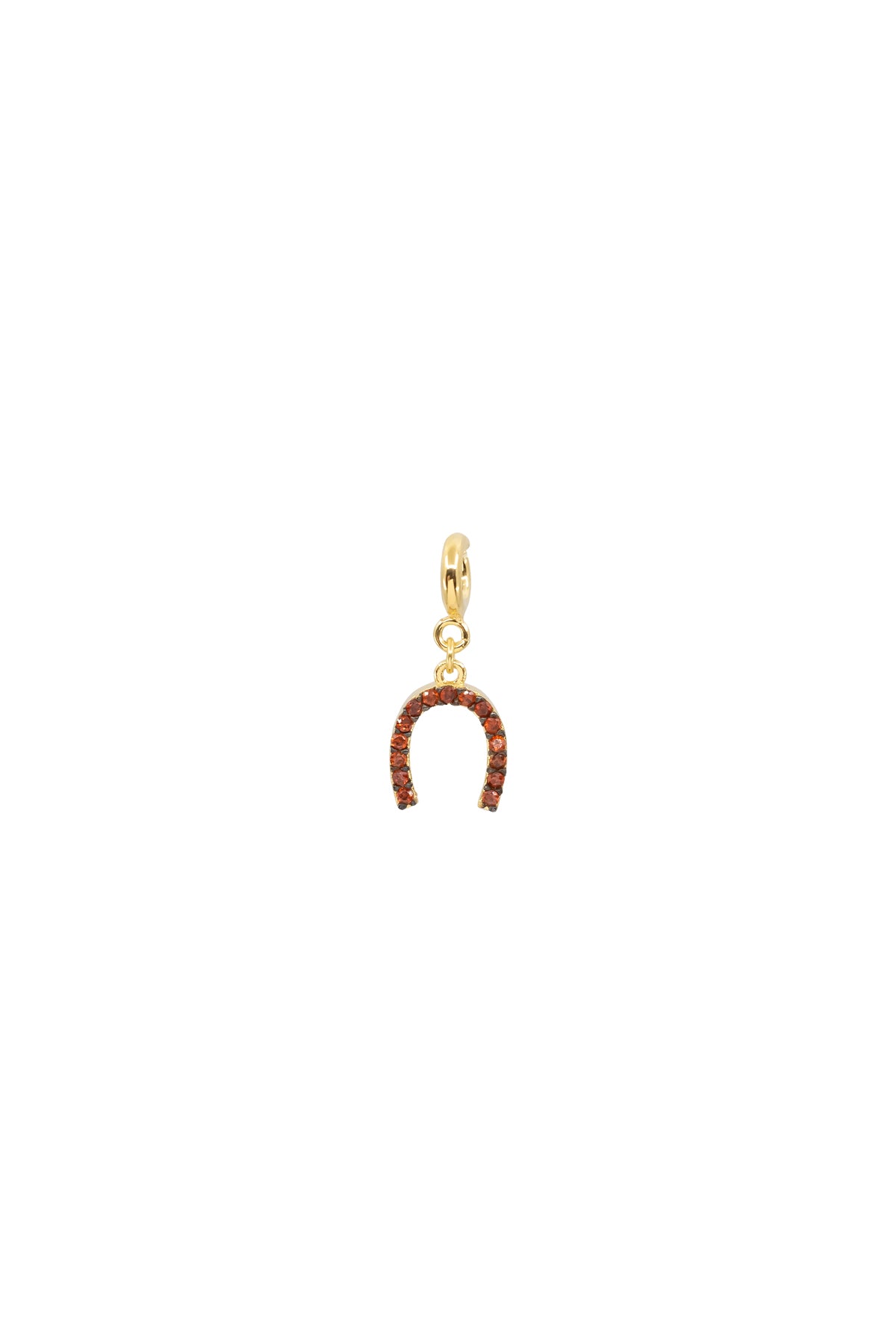 LUCKY LUCK - RED - Horseshoe Pendant