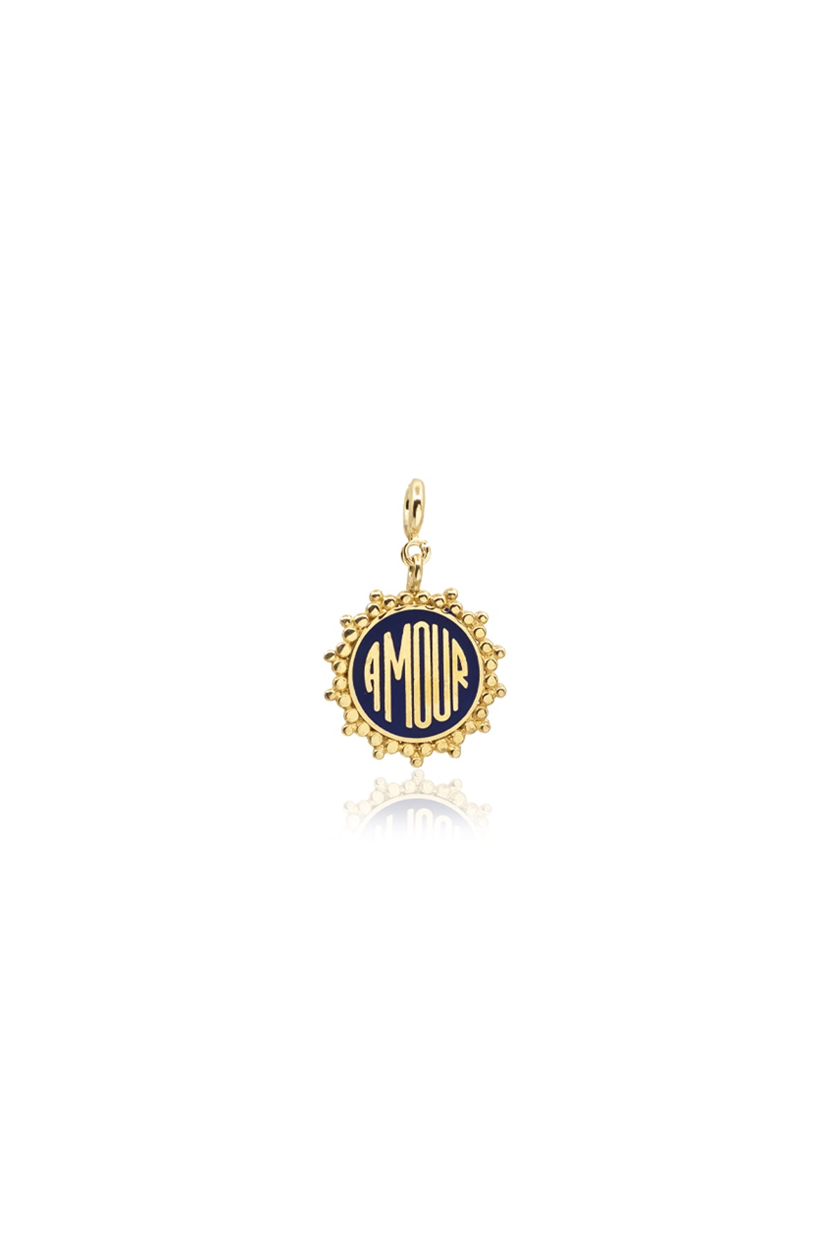 AMOUR - Ultramarine - Medallion Charm