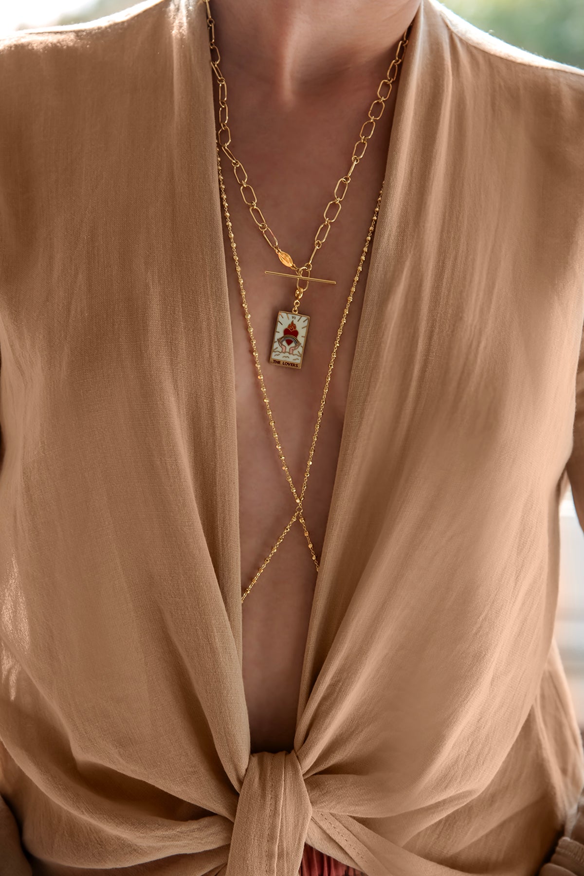 THE LOVERS – Tarot Charm