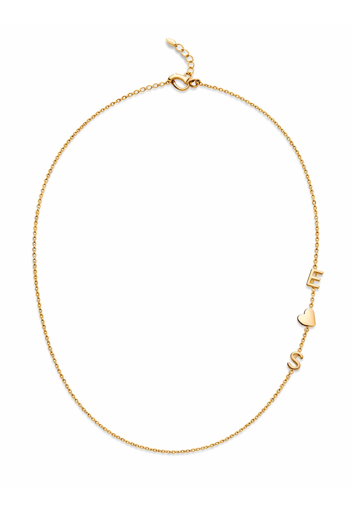 COUPLE – Double Initial Necklace