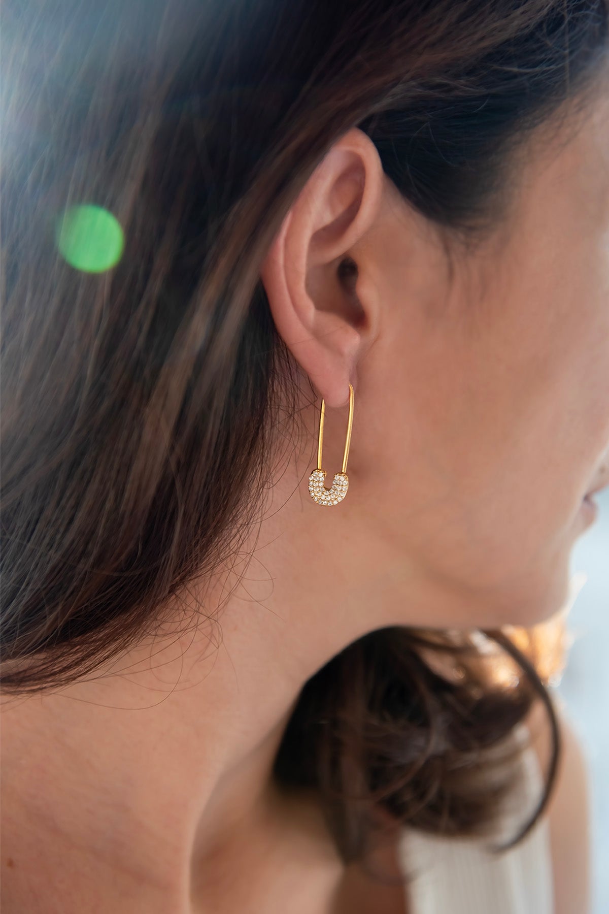 PIN – Safety Pin Stud Earring