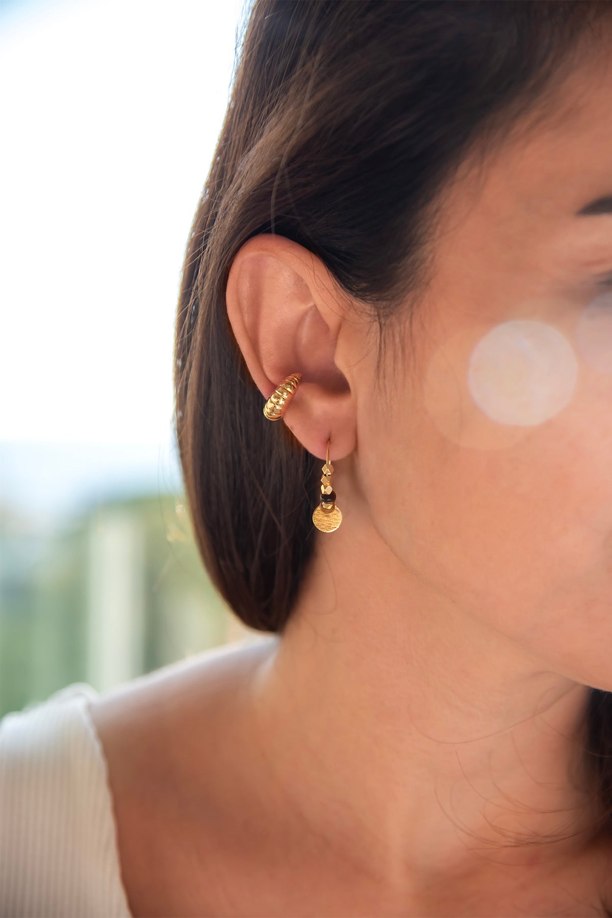 CARAMEL - Hoop Earrings