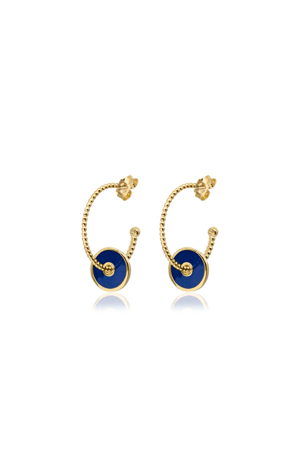 VEGA - Charm Hoop Earrings