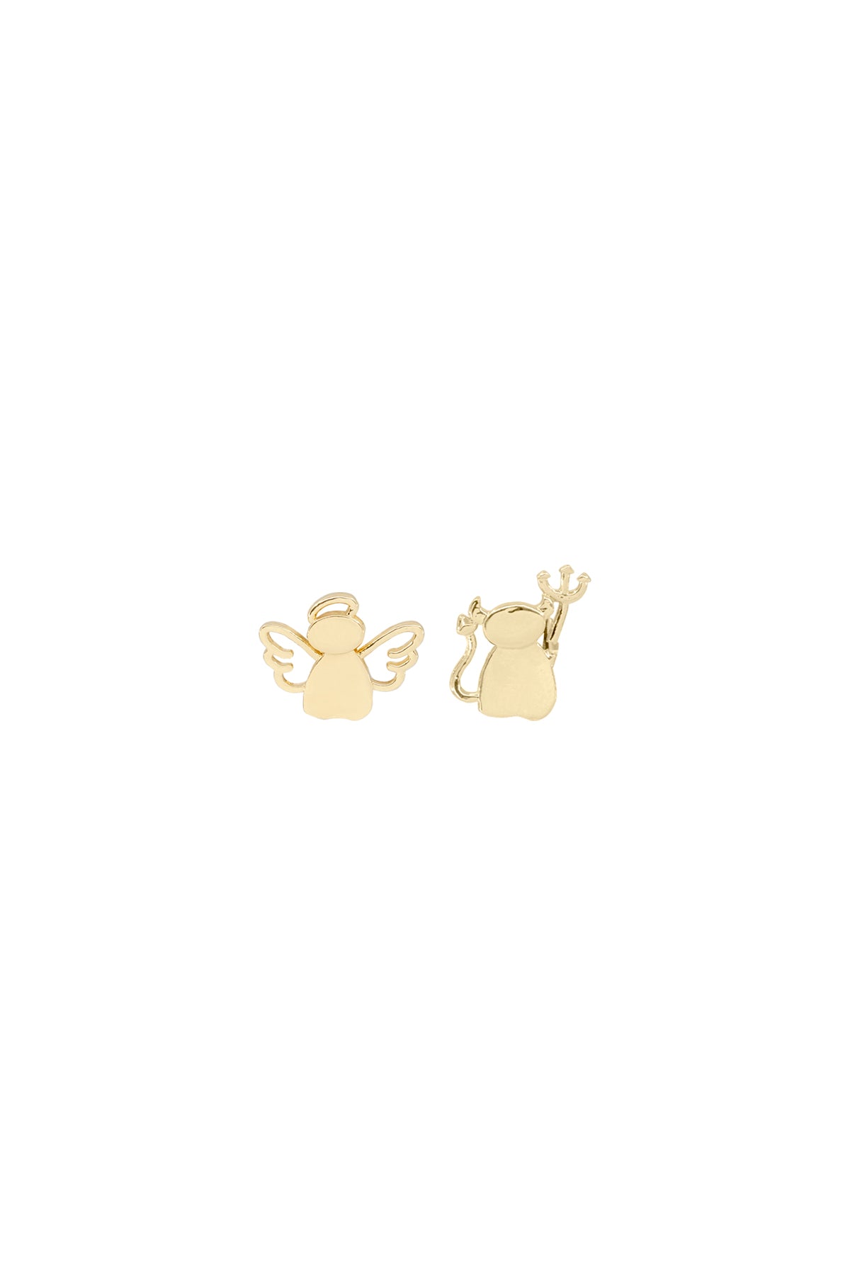 CUTIE – Angel & Devil Asymmetrical Earrings