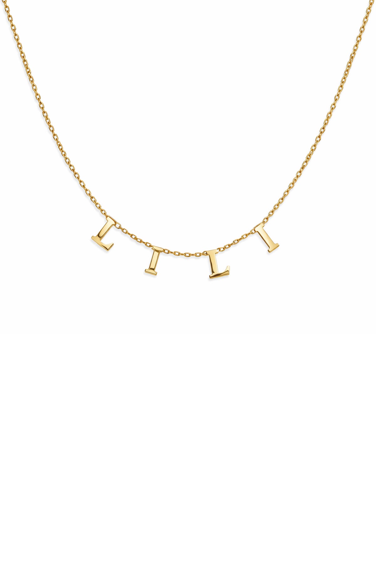 MY WORD β Letter Necklace
