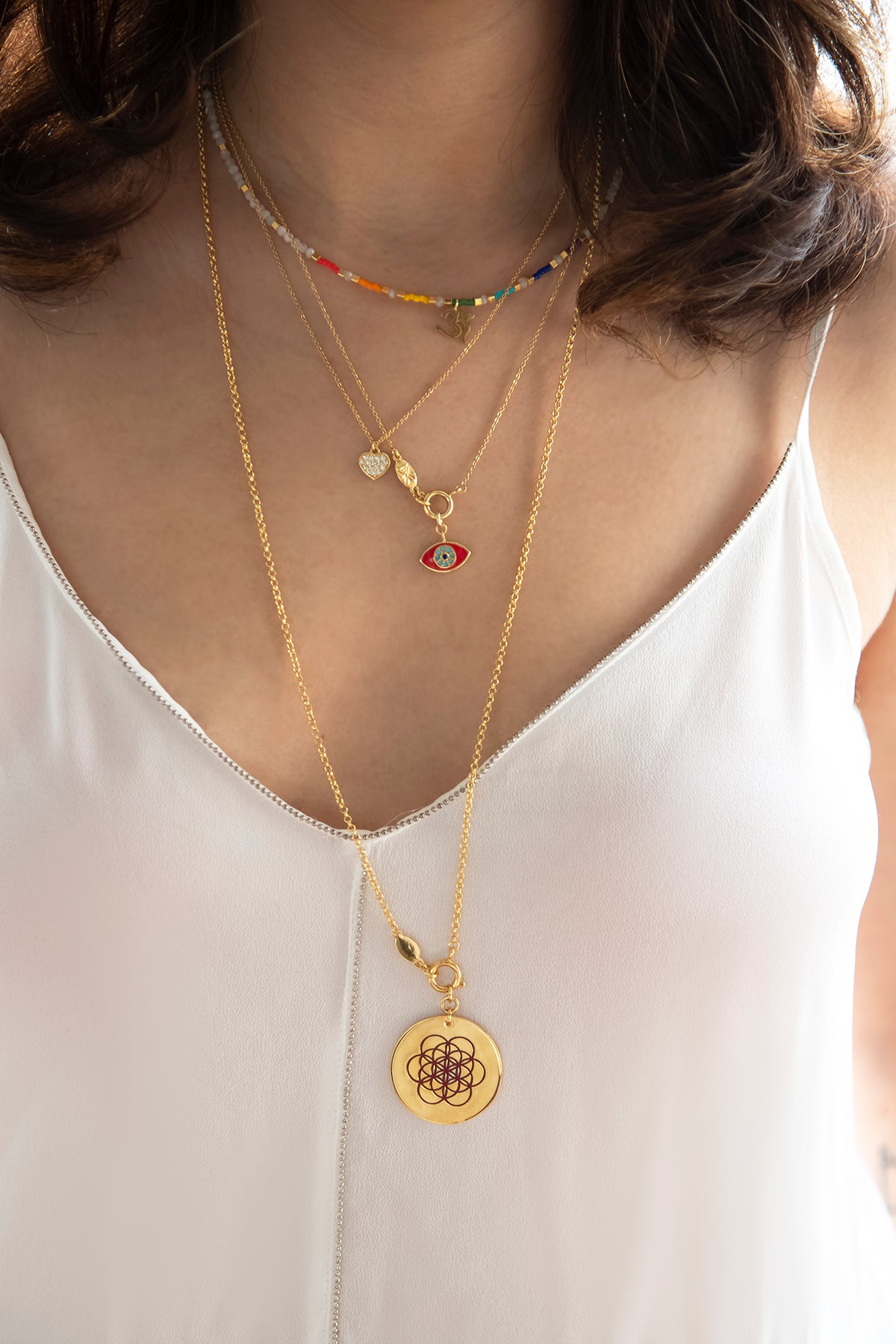RED LUCK - Red Eye Necklace