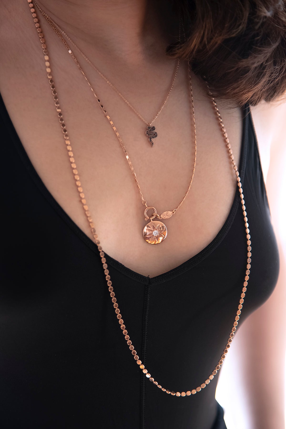 DARK SERPENT – Snake Pendant Necklace