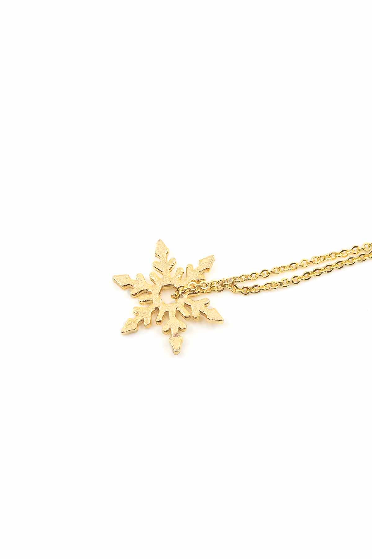 SNOWFLAKE – Delicate Snowflake Necklace