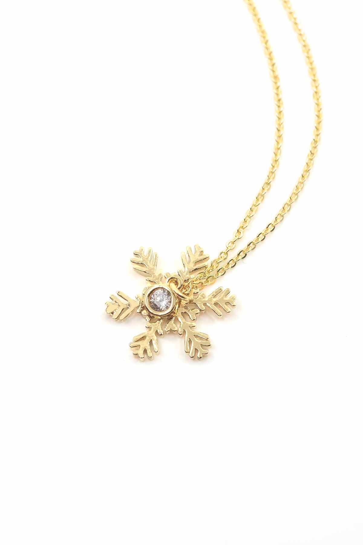 SHINE – Snowflake CZ Necklace