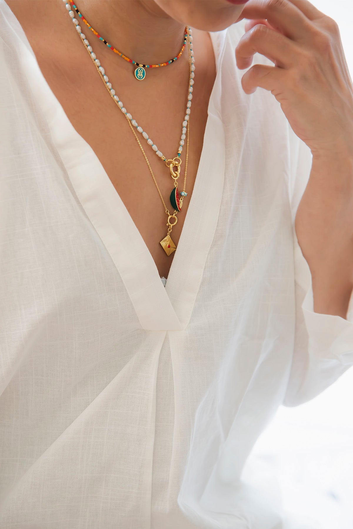 LOVE LETTER - Envelope Necklace