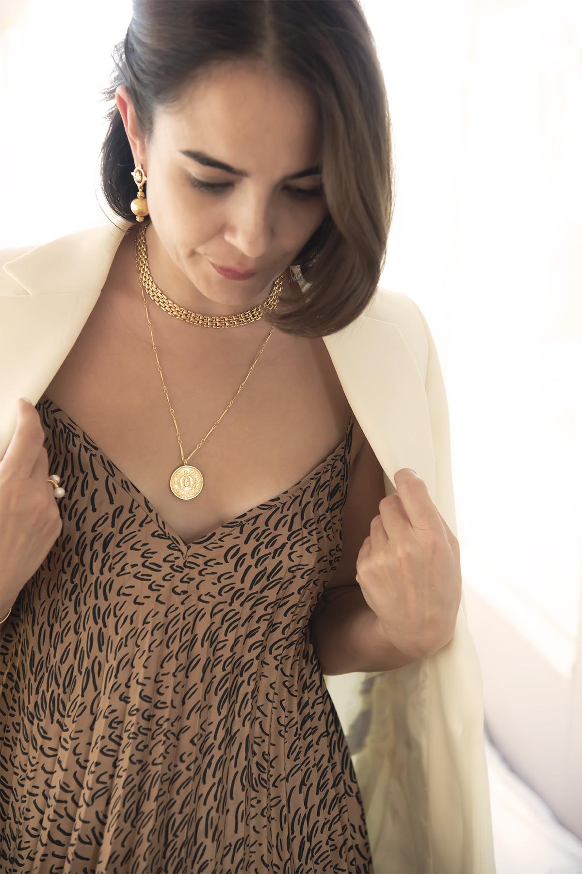 RETRO β Watch-Link Choker Necklace