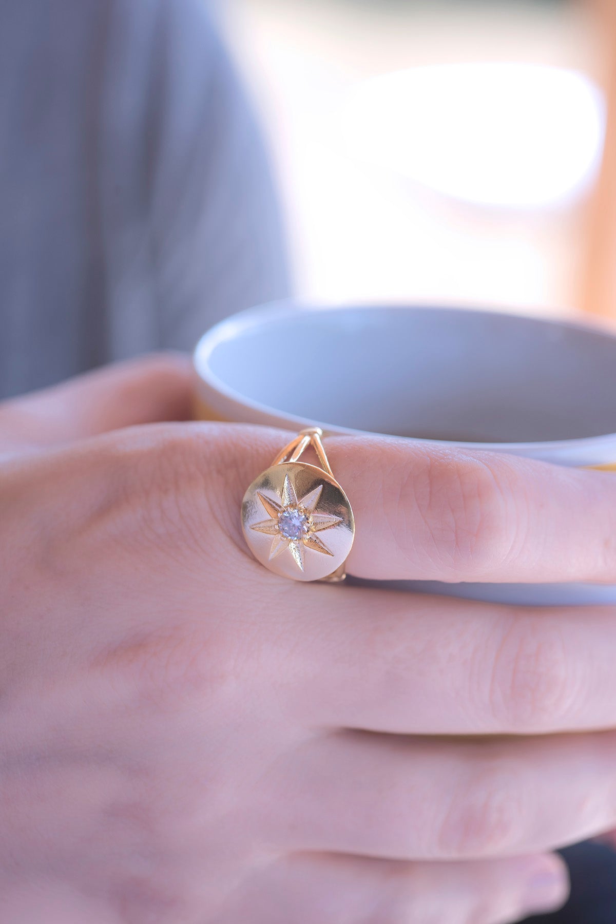 SUMMER STAR – Star Medallion Ring
