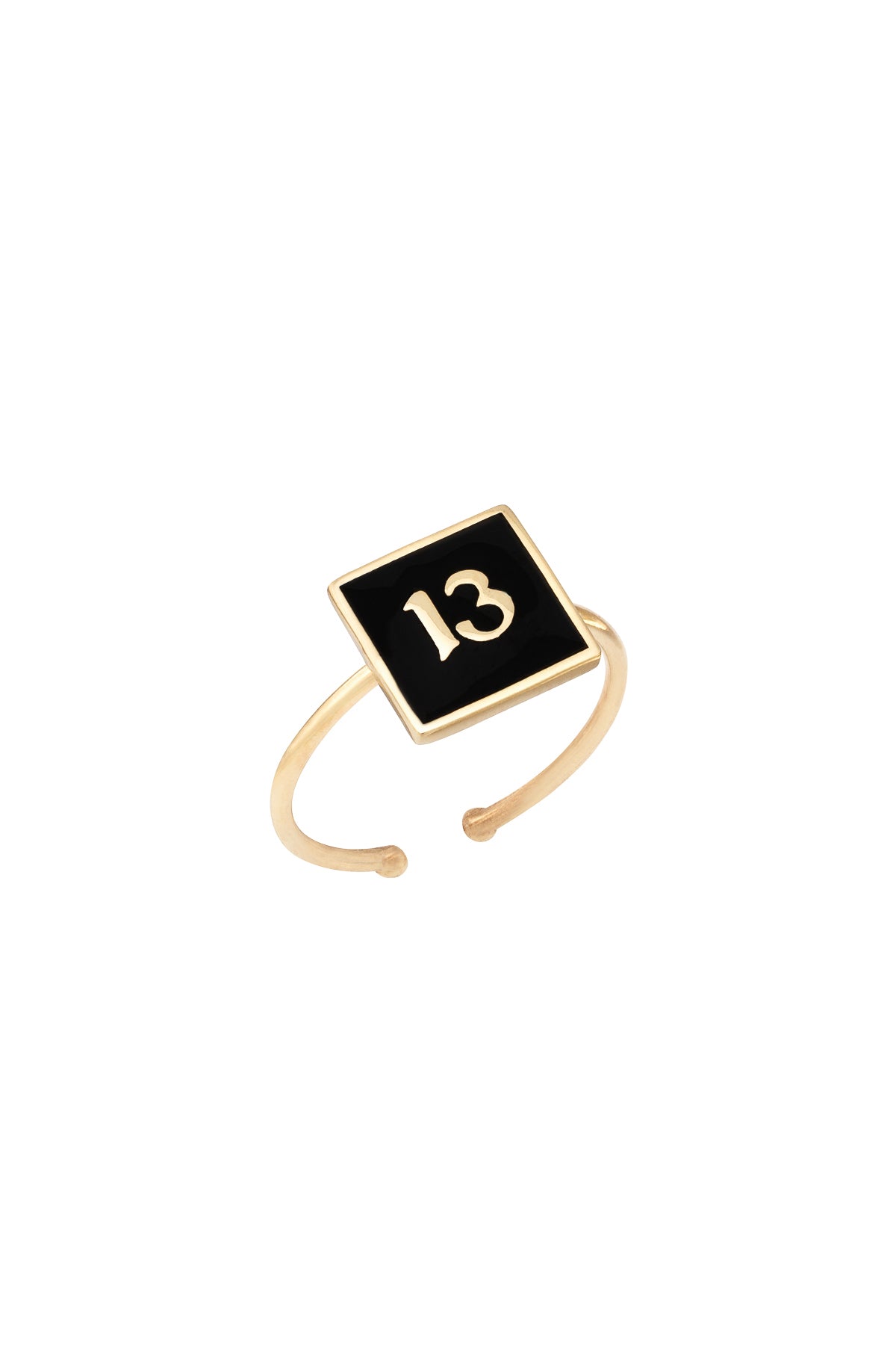 LUCKY 13 – Square Lucky Ring
