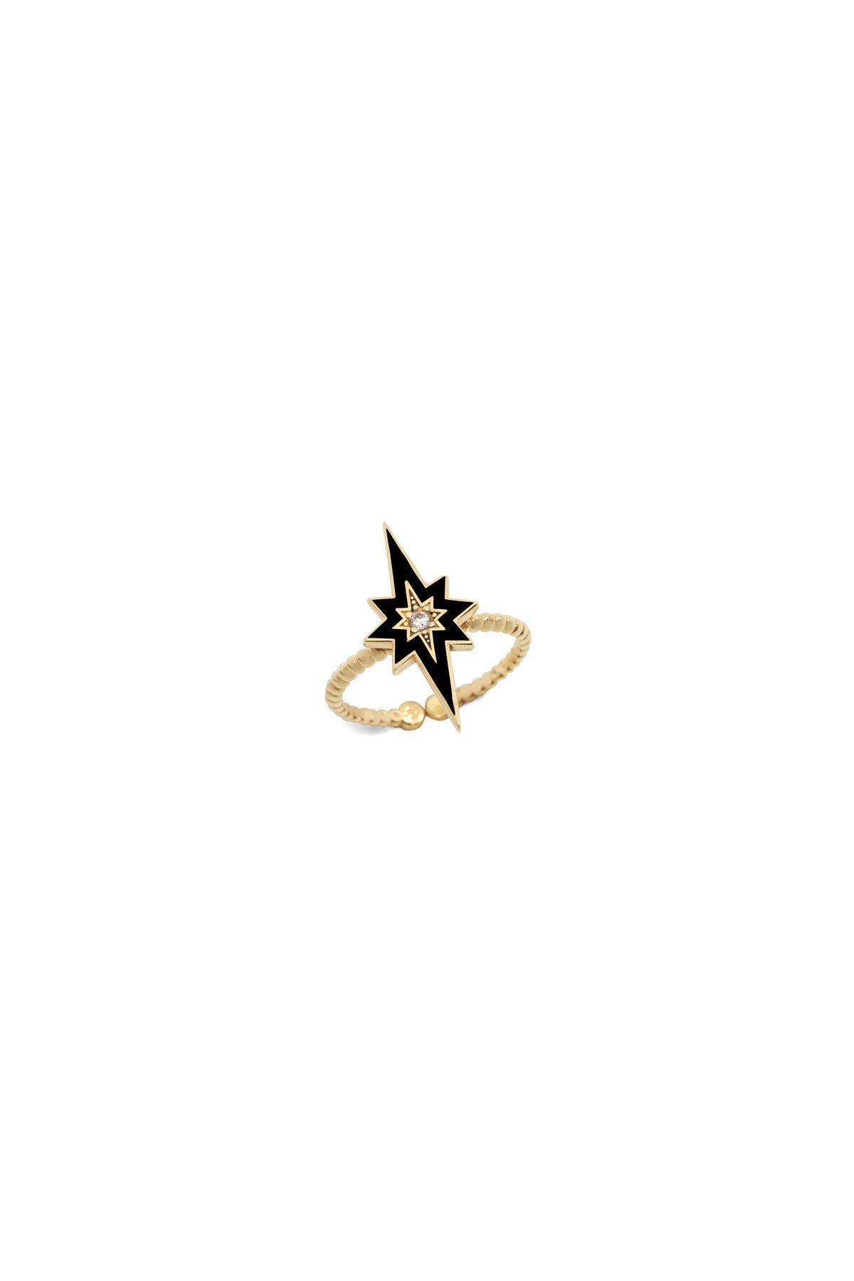 SPARKLE – BLACK – The Star Ring