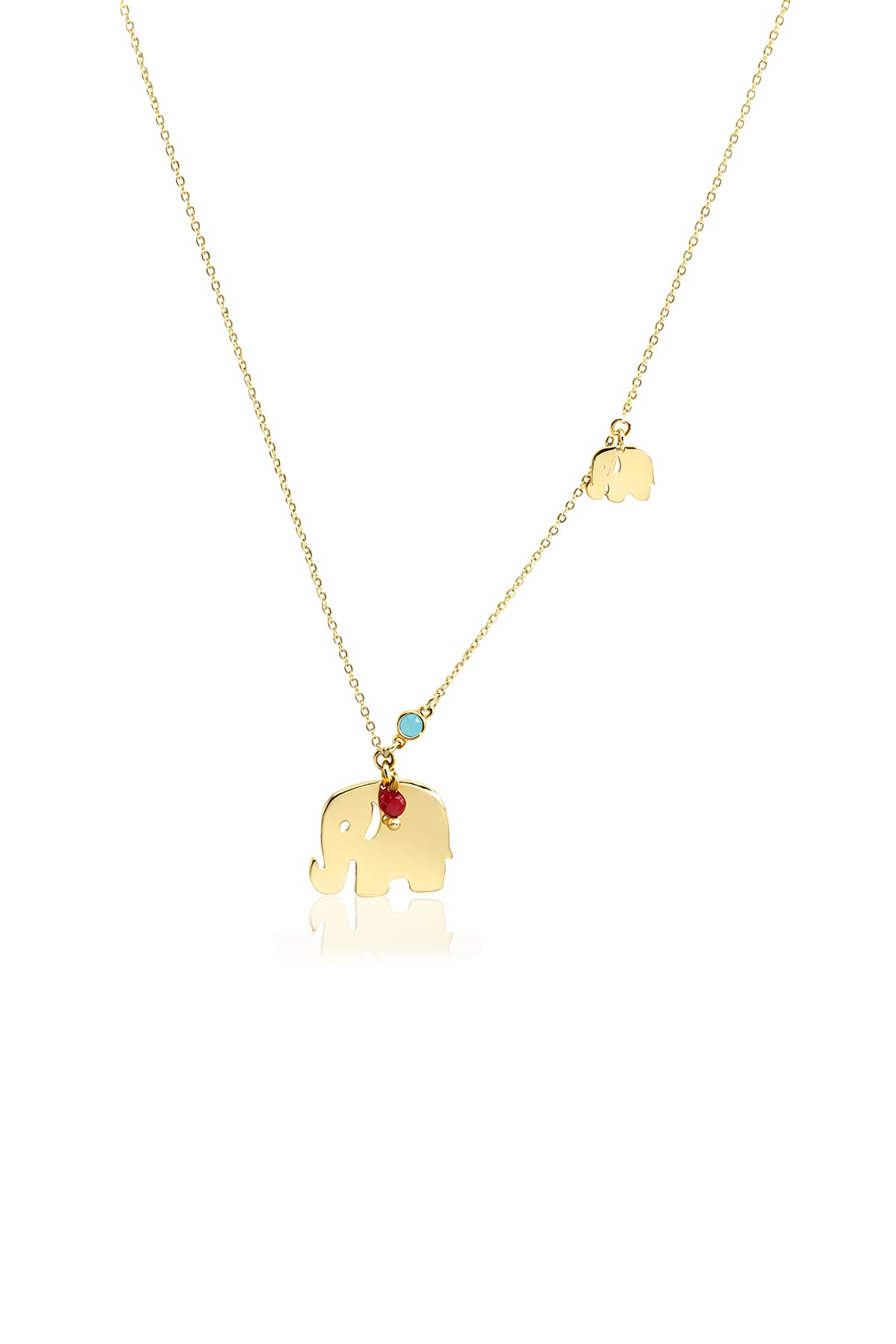 SAVANNAH – Twin Elephant Necklace