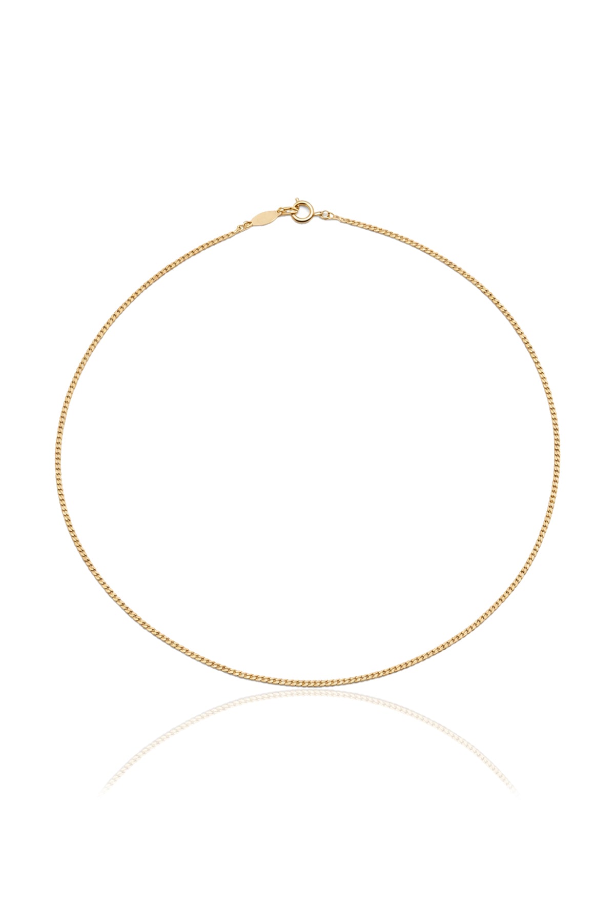 SNAKE – Minimal Flat Chain Necklace