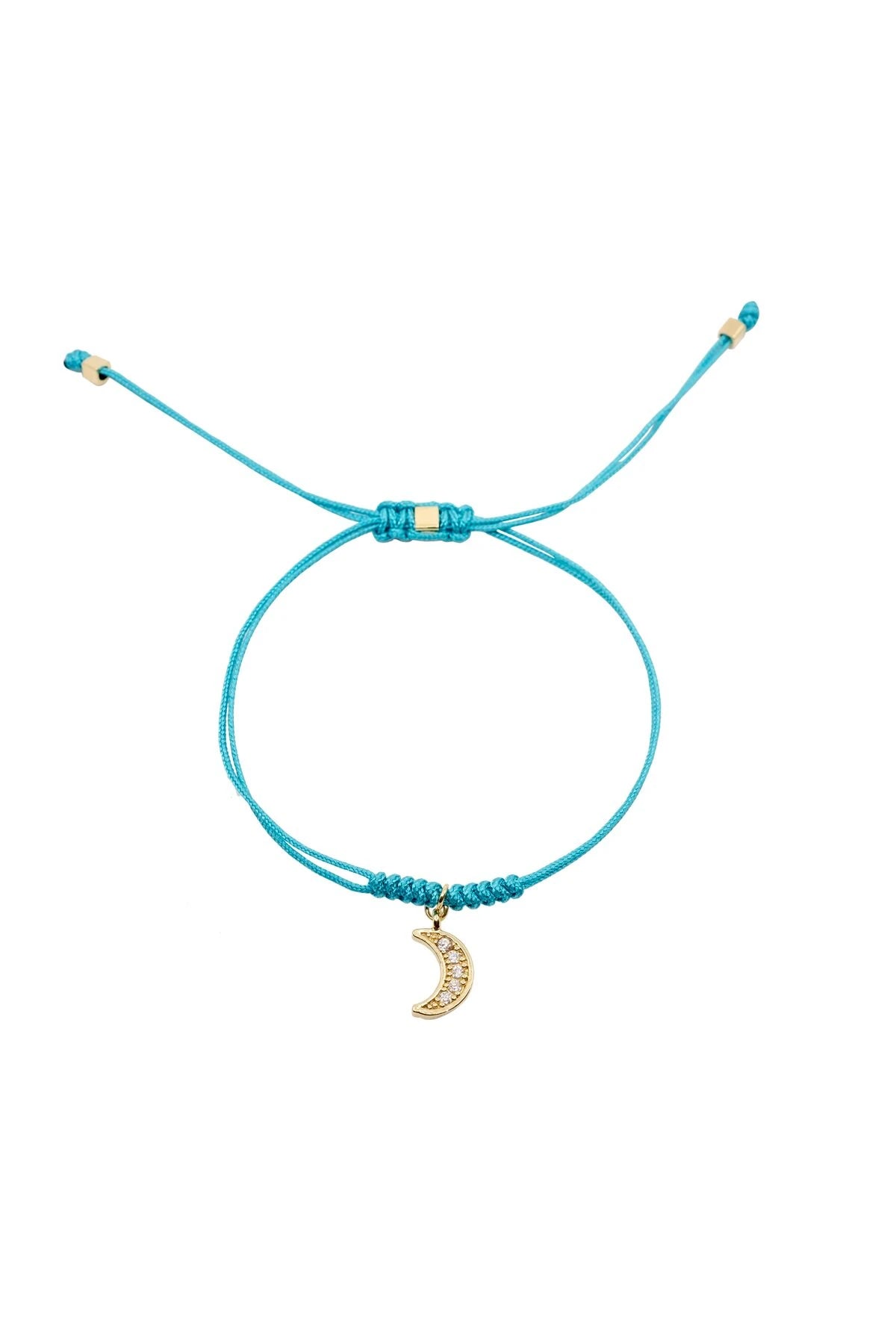 MOONLIGHT – Crescent Charm String Bracelet