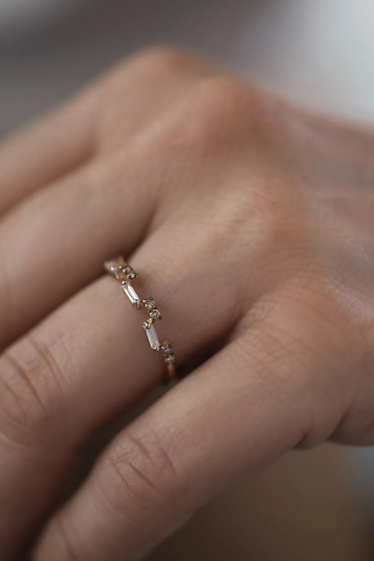 SUENO – Baguette Diamond Ring
