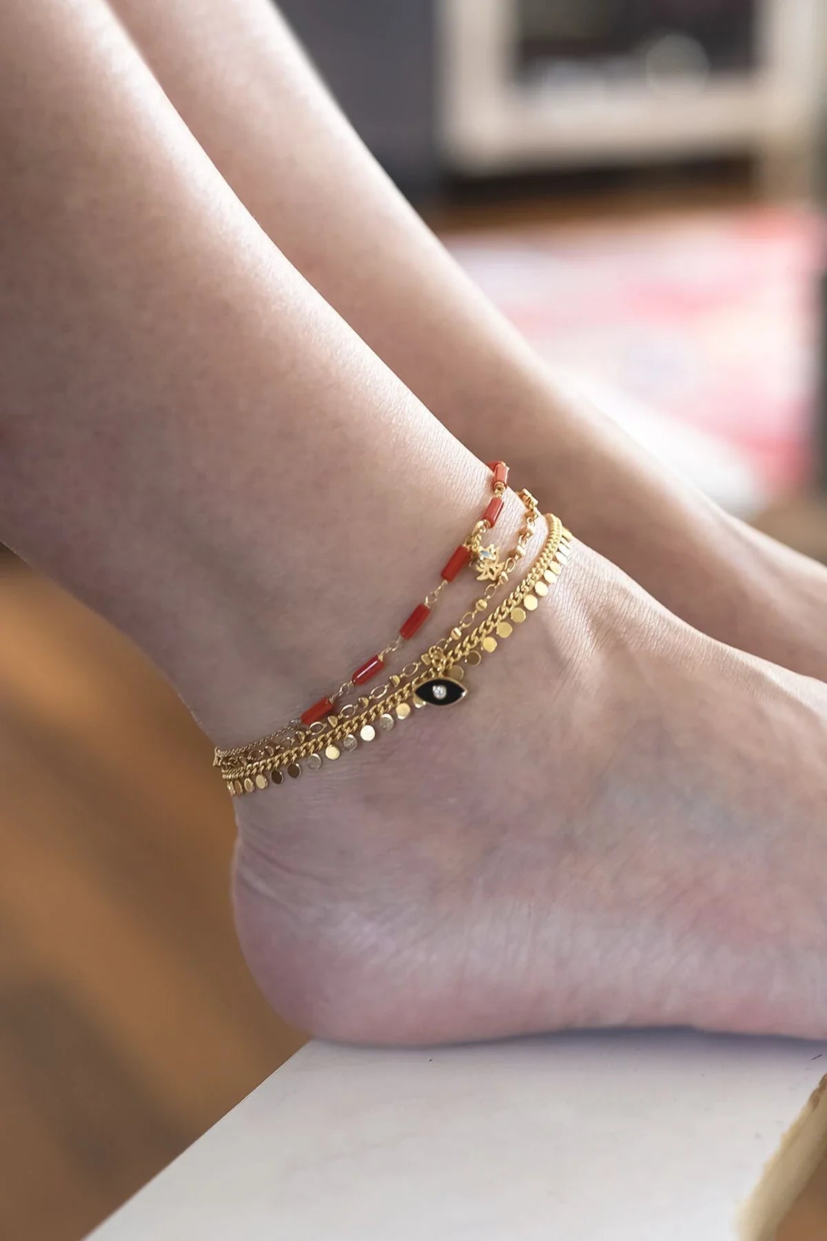 BLACK EYED - Eye Anklet