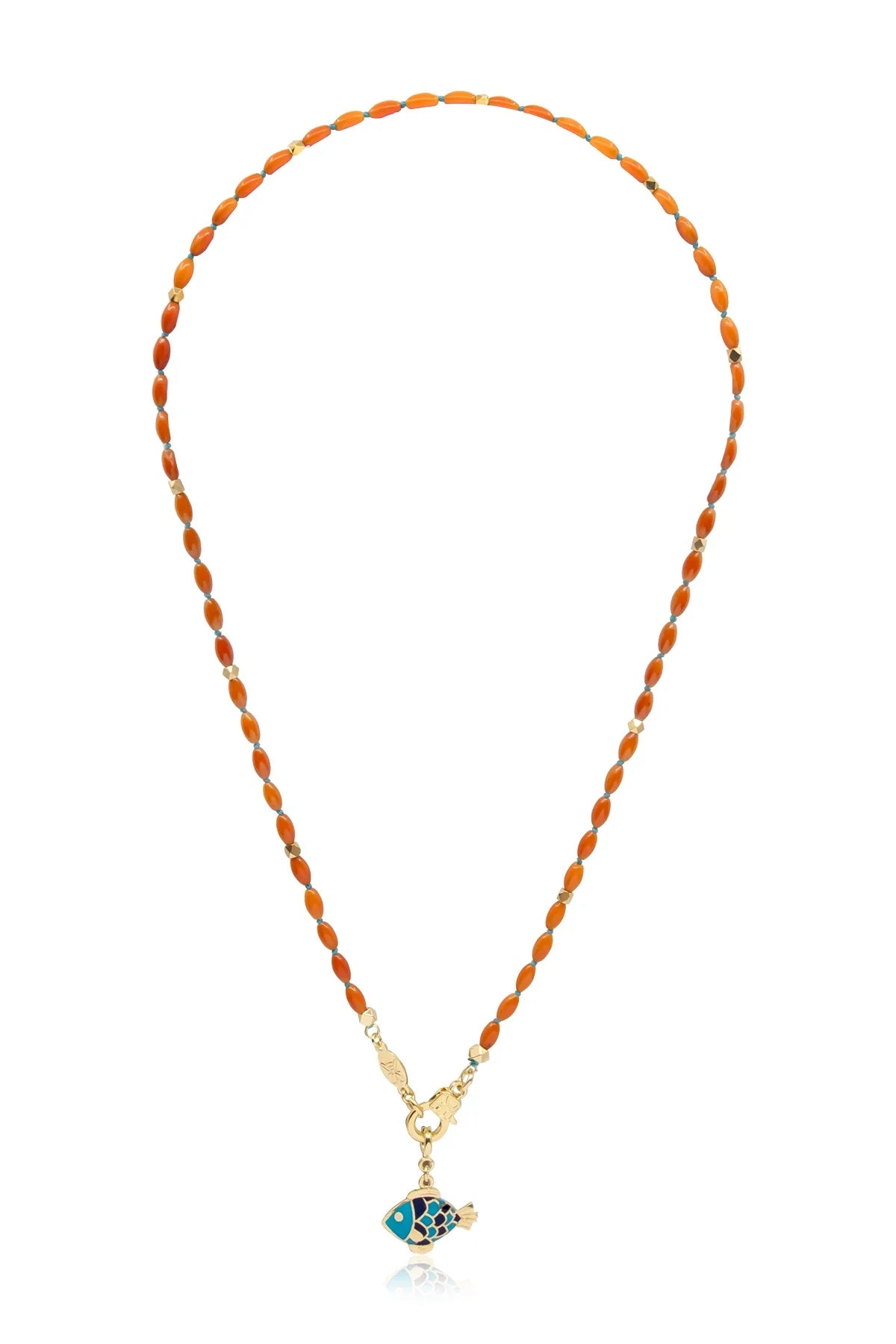 BLUEBELLE β Fish & Coral Necklace