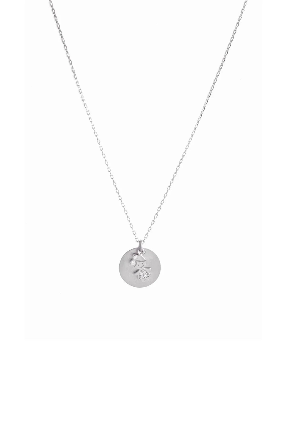 LOLA MINI – Personalized Little One Medallion Necklace