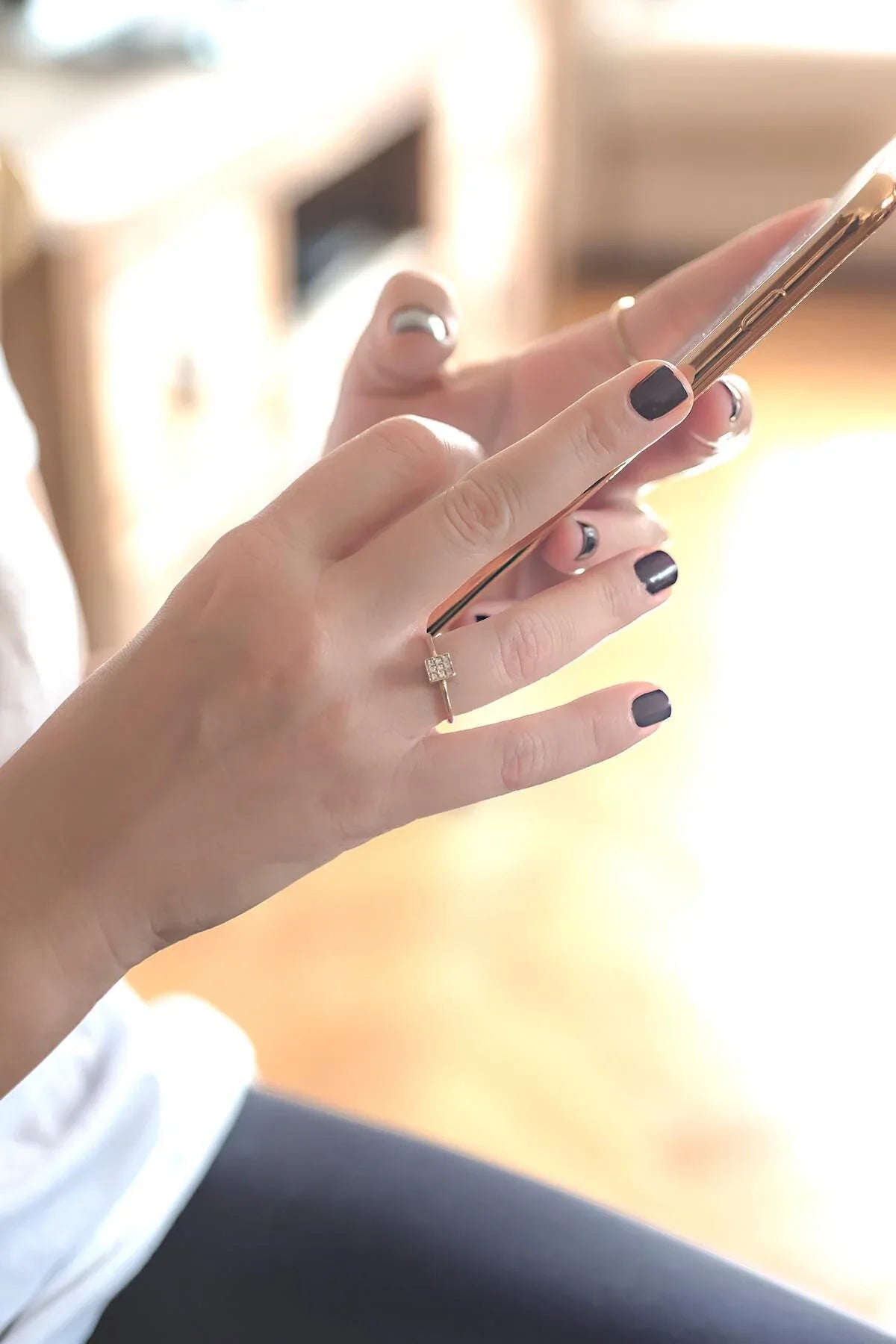 CUBE – CZ Cube Ring
