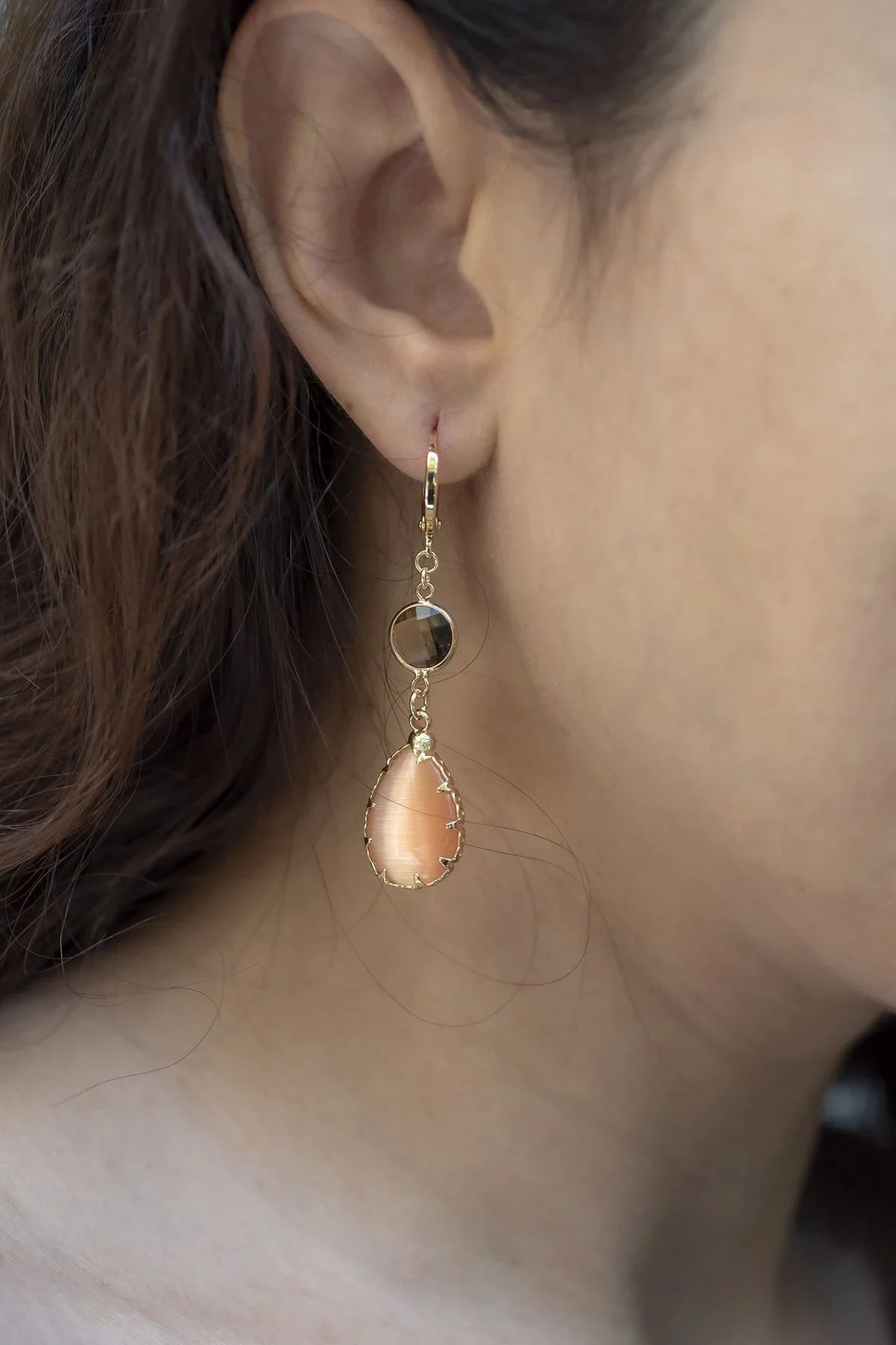 NUDE - Teardrop Earrings