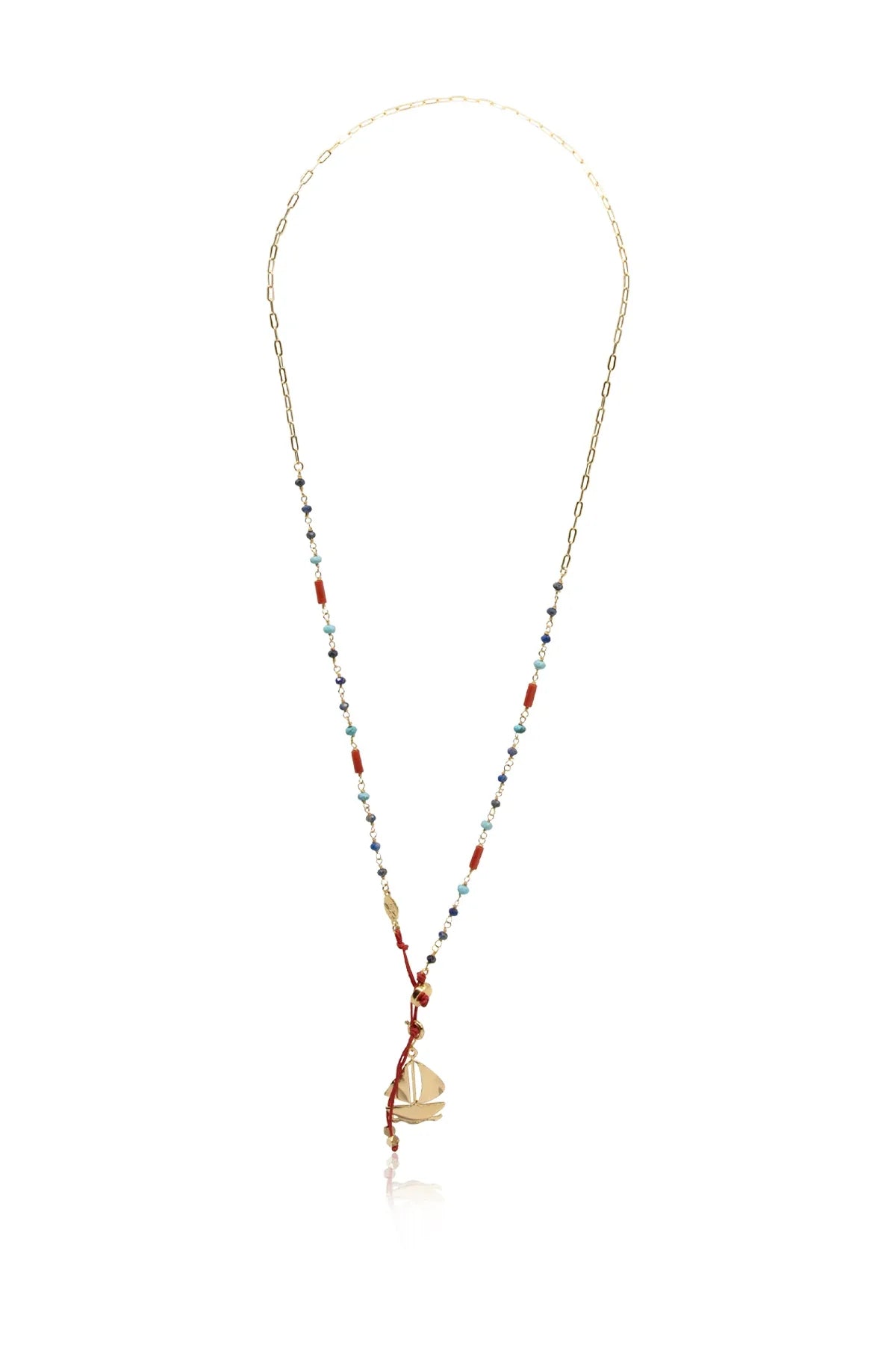 SAIL WITH ME β Sailing Spirit Charm Necklace