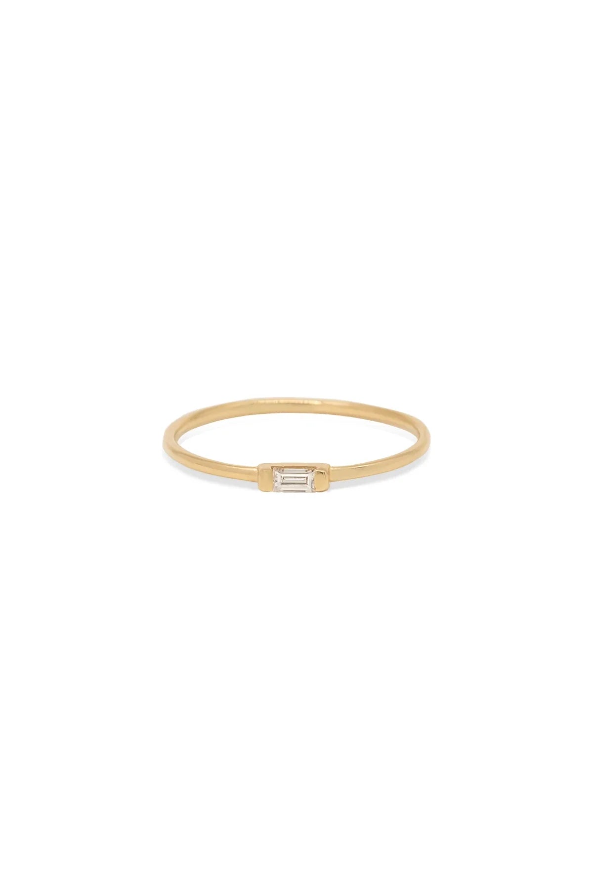 SOLITAIRE – Baguette – L – Baguette Solitaire Ring