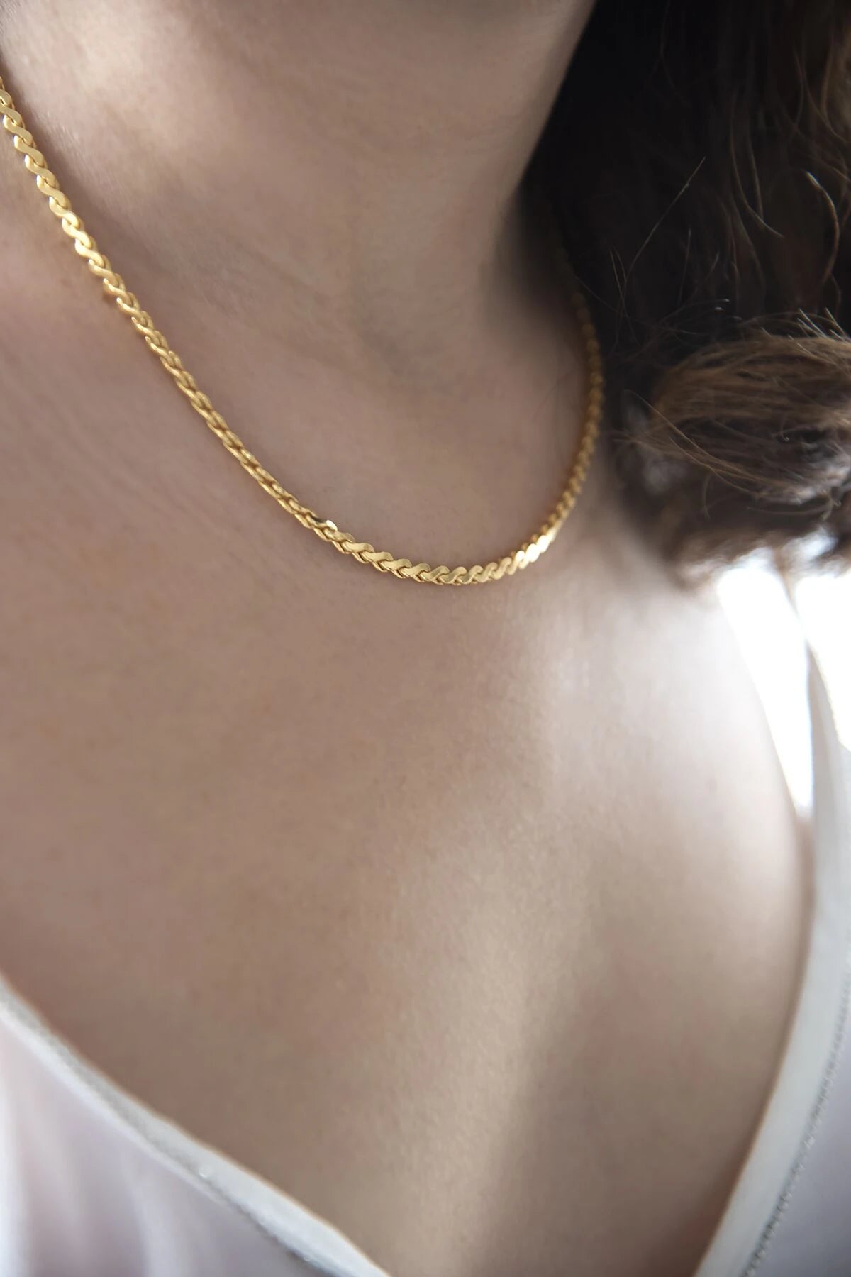 SWIRL – Rope Chain Necklace
