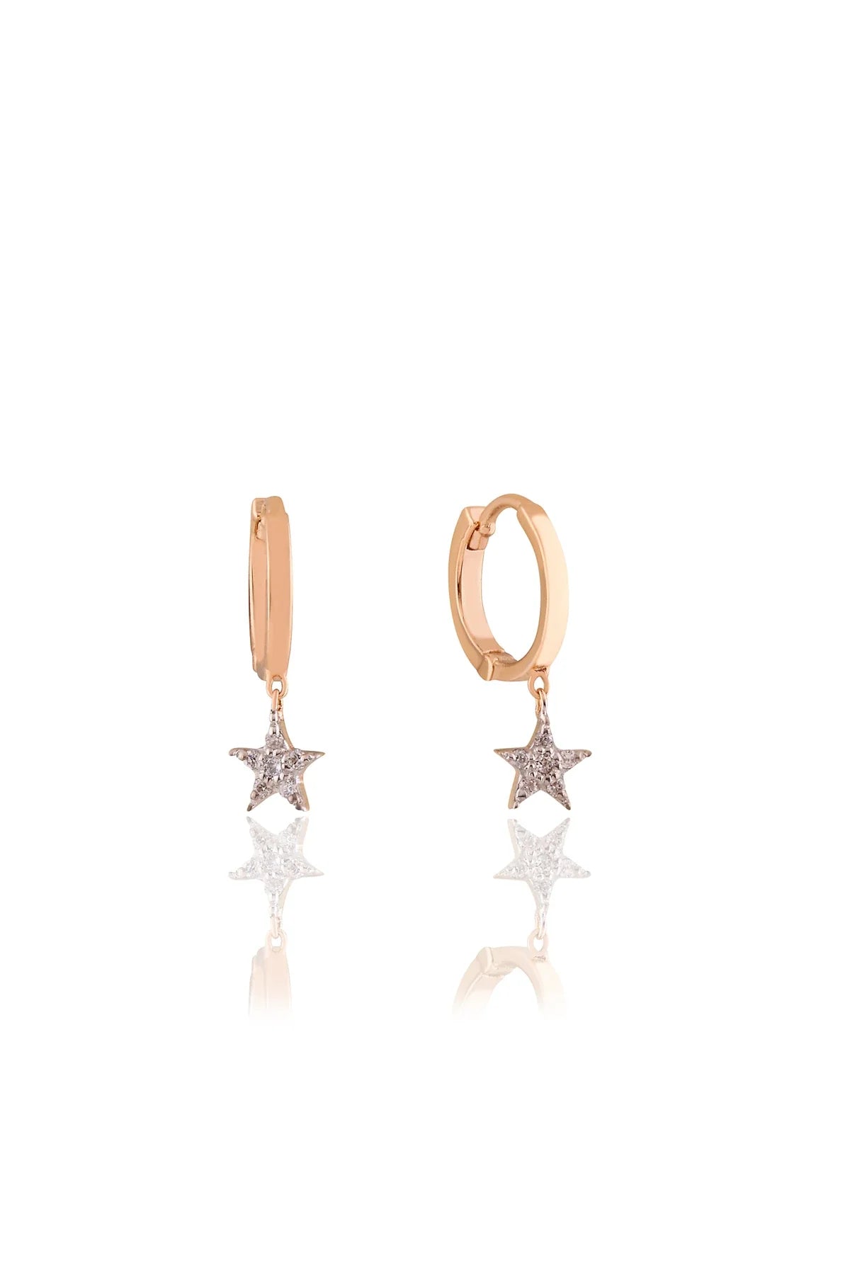 TWINKLE STAR – Diamond Star Earrings