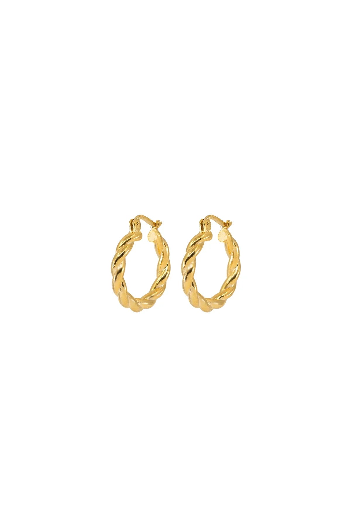 MARIS – Twisted Hoop Earrings
