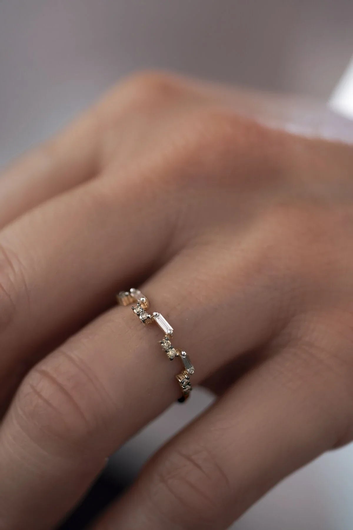 SUENO – Baguette Diamond Ring