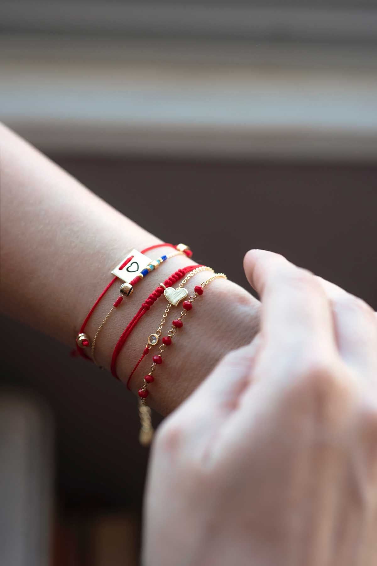 CHAOS - Red - Bracelet Set