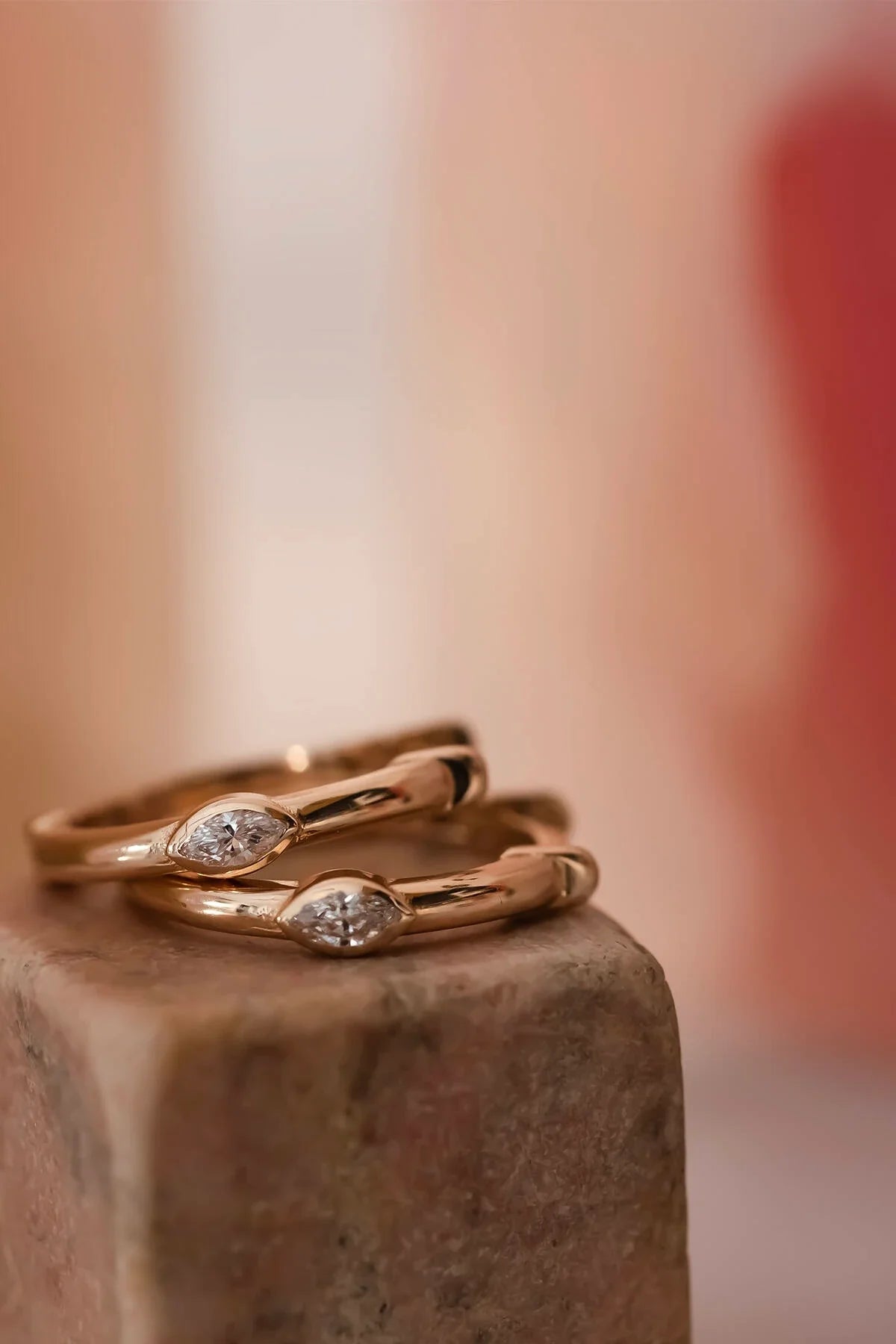 MARQUISETTE - Marquise Diamond Hoop Earrings