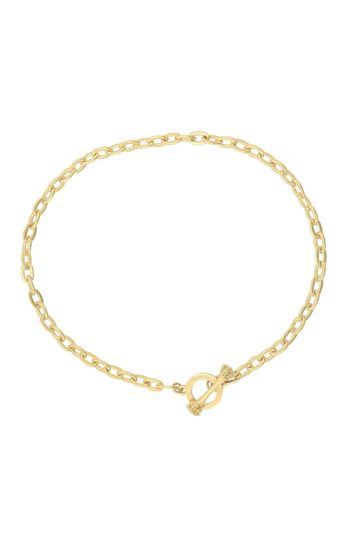 KING – Bold Oval Link Necklace